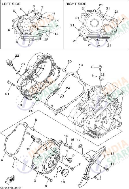 CRANKCASE COVER 1